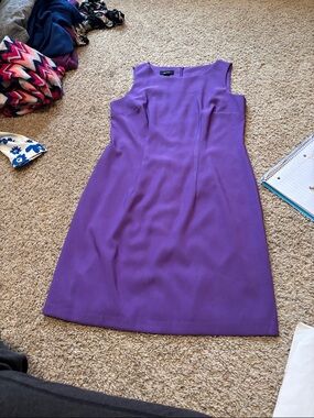 Alyx Sleeveless Purple Sheath Dress